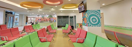 Waiting area at Dr. Mahindra Borse's clinic in Pune